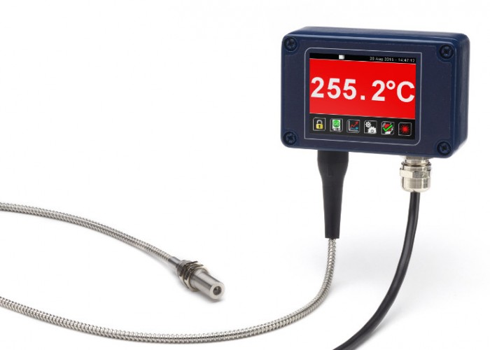 The FibreMini fibre optic pyrometer for metals and harsh, high-temperature applications