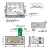 ATR142 indicating controller dimensions